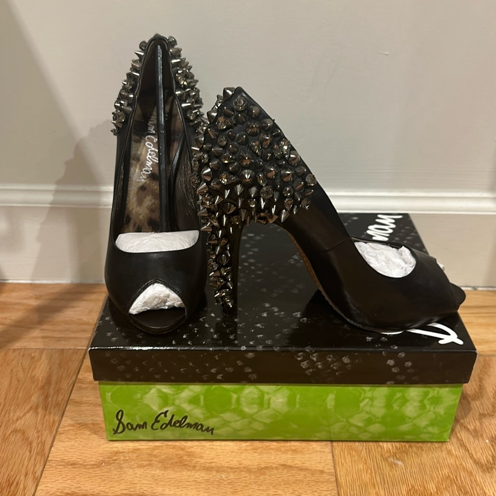 Sam Edelman Lorissa - Blk Lea Heel